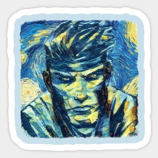 Gambit Van Gogh Style Sticker